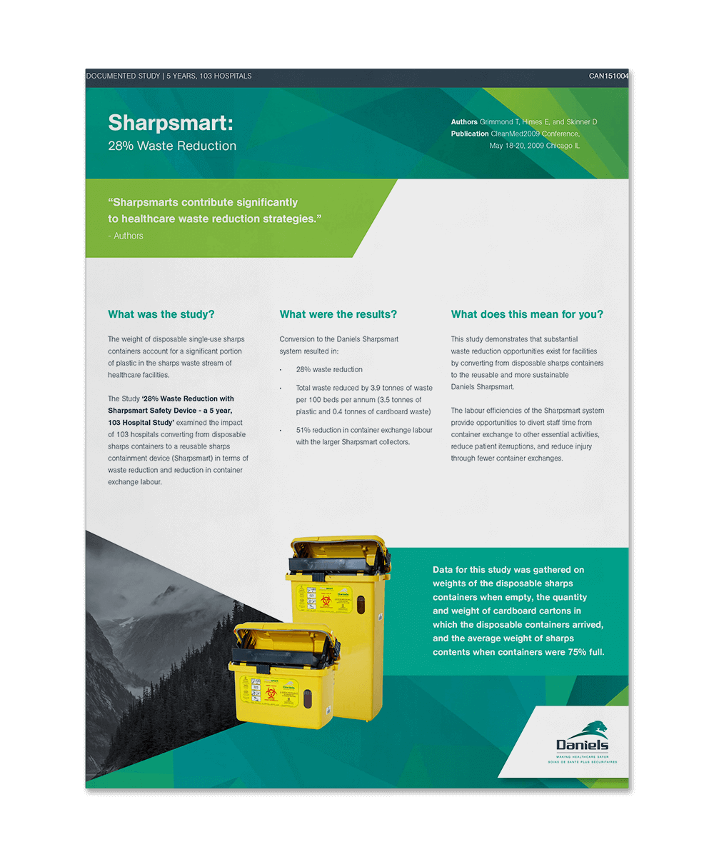 PR Study 28 Waste Reduction Daniels Health